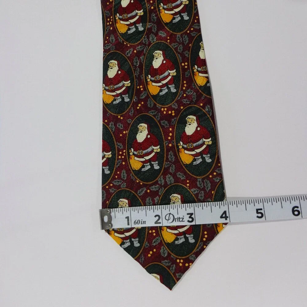Keith Daniels Men's Christmas Necktie Santa Claus 4